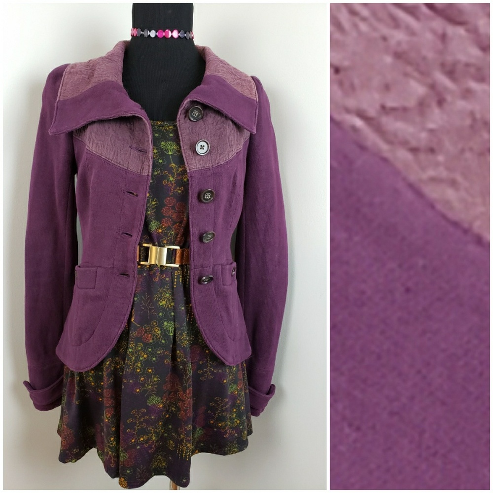 Free People Jacket Wonderfully Unique
